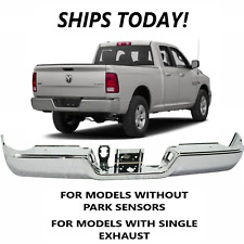 NEW Chrome Rear Bumper For 2009-2018 RAM 1500 With Single Exhaust SHIPS TODAY  picture