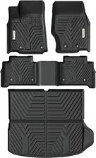 4PCS 3D Floor Mats + Cargo Liner for 2022-2024 Jeep Grand Cherokee All-Weather picture