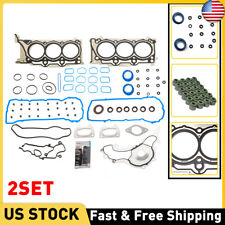 2SET Fit For 2011-2015 Dodge Charger Jeep Grand Cherokee 3.6L Engine Head Gasket picture
