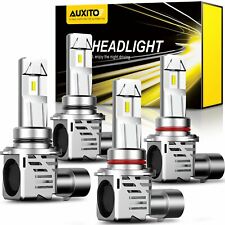 4X AUXITO 9005 9006 LED Headlight Kit Combo Bulb High Low Beam Super White EXC picture