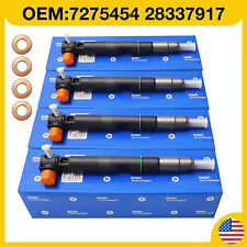 SET OF 4 NEW Bobcat Injectors D24 400903-00074D Doosan Delphi 7275454 28337917 picture