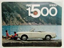 1966-1967 Fiat 1500 Spider Sales Folder picture