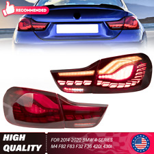 LED Tail Lights Rear Animation Lamps For 2014-2020 BMW 4-Series M4 F32 F82 F36 picture