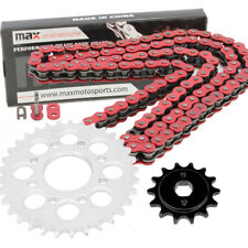 New Red Drive Chain And Sprocket Kit for Honda CMX250C Rebel 250 1985-2016 picture