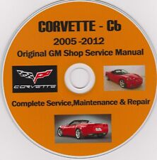 Chevrolet Corvette C6 2005-2012 Factory Repair Manual PLUS FBT Extras  picture