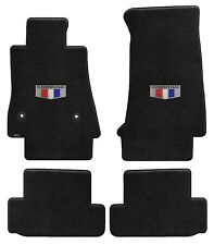 LLOYD Luxe 4PC FLOOR MATS Custom Made for 2016 to 2023 Camaro w Shield Emblem picture