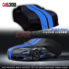 For McLaren 720S 540C 570S Stretch Indoor Car Cover Dustproof Black/BLUE picture