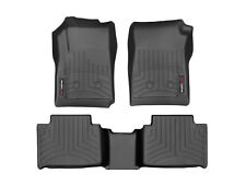 WeatherTech FloorLiner for 2015-2022 Colorado/Canyon Crew Cab - 1st & 2nd Black picture