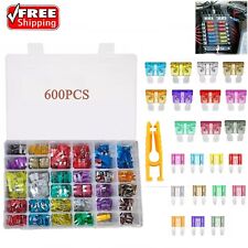 600PCS Car Blade Fuse Assortment Assorted Kit for Auto Truck Motorcycle Boat picture