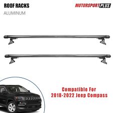 Aluminum Top Roof  Rack Cross Bars Cargo Carrier For 2018-2022 Jeep Compass picture