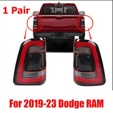 1 Pair Rear Brake Tail Lamp LED Tail Light Security For 2019-2023 Dodge Ram 1500 picture