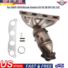 For Nissan Sentra L4 S SL SR SV 1.8L 2.0L Exhaust Manifold Catalytic Converter picture