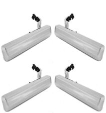 Chrome Outside Door Handles Set For 82-93 Chevy S10 Blazer Jimmy 80-90 Caprice picture