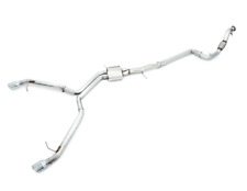 AWE Track Edition Exhaust for B9 A4, Dual Outlet - Chrome Silver Tips  picture
