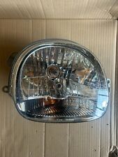 Depo Headlight Set Clear Glass Chrome Facelift Look H4 Halogen picture