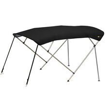 Oceansouth 4 Bow Bimini Top PREMIUM RANGE Boat Cover 8ft Long With Rear Poles picture