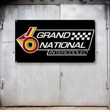 Grand National Intercooled Garage Banner Mancave Car Sign 4 foot for Buick GNX picture