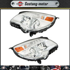 Left+Right Side For 2011-2015 Chevy Equinox Headlamps Headlights Assembly Chrome picture