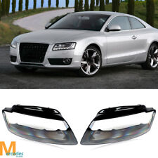 For 2008-2011 AUDI A5 S5 RS5 Headlight Covers Headlamp Lens Shell Left+Right picture