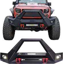 Front /Rear Bumper for 2018-2024 Jeep Wrangler JL JLU w/ LED Lights & D-Rings picture
