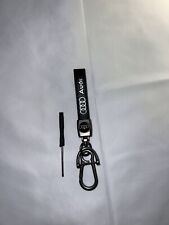 Audi Genuine Leather Car Keychain picture