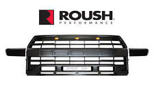 2015-2017 Ford F-150 OEM Roush 422248 Black Front Bumper Grille Grill w/ Lights picture