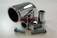 Ford Mustang GT SVT Cobra 302 5.0L V8 Water Neck Thermostat Housing Chrome 90° picture