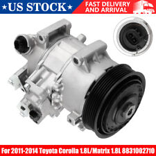 NEW AC Compressor W/ Clutch For 2011-2014 Toyota Corolla /Matrix 1.8L 8831002710 picture