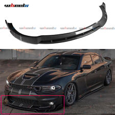 Carbon Look For Dodge Charger SRT RT 2015-2023 Front Lip Splitter Chin Spoiler picture
