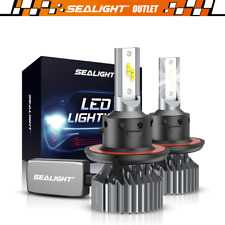 2x H13 LED Headlight Bulbs High Low Beam Conversion Kit 6000K Super Bright White picture
