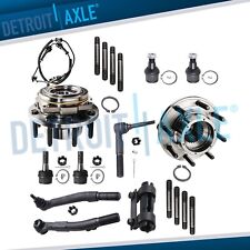 4WD Front Wheel Bearing Hubs Tie Rods Ball Joint for Ford F-250 F-350 Super Duty picture