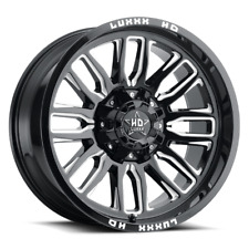 20X9 Luxxx HD Off-Road LHD26 5x127/135 -12 87.1 Gloss Black Milled - Wheel picture