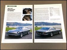 Monteverdi 375 Car Review Print Article with Specs 1967 1970 1974 1976 P314 picture