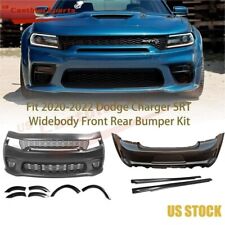 Fit Dodge Charger SRT Bumper 2020-2022 Widebody Full Body Kit Side Skirt HellCat picture