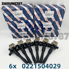 6PCS BOSCH Ignition Coils Fits For BMW E36 E46 E39 E38 E53 323i 325i 0221504029 picture