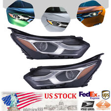 For 2018 2019 2020 2021 Chevy Equinox HID Xenon Headlights Left+Right w/ LED DRL picture