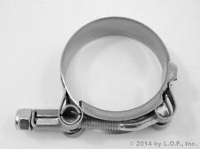 1x Premium 304 Stainless Steel T-Bolt Turbo Silicone Hose Clamp 1.75