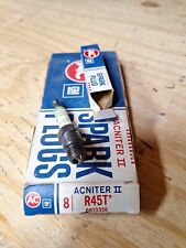 NOS AC GM ACNITER II 8 SPARK PLUG R45T 5613356 . 4 Green Rings  picture