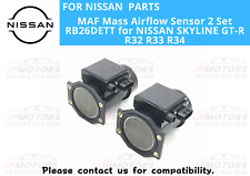 MAF Mass Airflow Sensor 2 Set RB26DETT for NISSAN SKYLINE GT-R R32 R33 R34 JDM picture