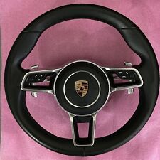 OEM Porsche Black Steering Wheel 991.2 911 718 w/multifunction control picture