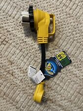 Camco Power Grip Adapter 15/50 amp For RV Camper NEW picture
