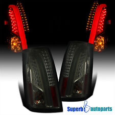Fits 2003-2007 Cadillac LED Bar CTS Smoke Tail Brake Lights 03-07 Stop Lamps picture