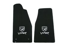 LLOYD MATS Velourtex FLOOR MATS embroidered logos 1996 to 1998 Dodge VIPER GTS picture