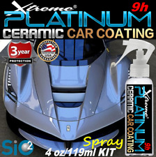 NANO CERAMIC CAR COATING PRO-GRADE PAINT PROTECTION BEST 9H WAX FOR BLACK CARS picture