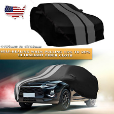 Grey/Black Indoor Car Cover Stain Stretch Dustproof For Chevrolet  MENLO Orlando picture