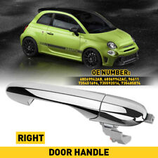 FIT FOR 12-18 FIAT 500 EXTERIOR Right Right SIDE CHROME DOOR HANDLE AUXITO NEW picture