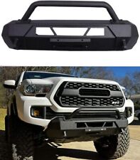For Toyota Tacoma 2016-2024 Front Hidden Winch Bumper Guard Bull Bar Steel picture