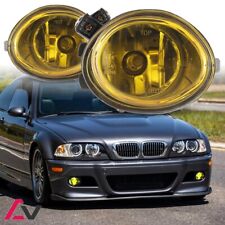 For 2001-2003 M3 M5 01-05 BMW 3 Series E46 Fog Light Yellow Lens M Bumper Lamps picture