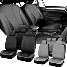 PU Leather Car Seat Cover for Mercedes-Benz 5-Seat Front Rear Full Set Protector picture