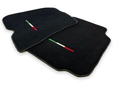 Floor Mats For Ferrari 812 GTS Black Tailored Carpets With Italian Emblem picture